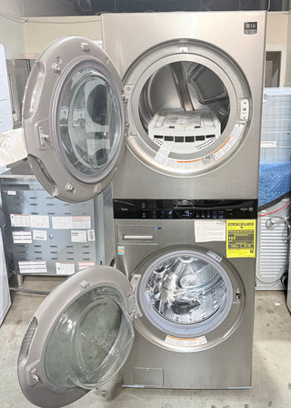 LG STUDIO WSEX200HNA 27 inch WashTower Washer Dryer Combo – Open Box, interior view