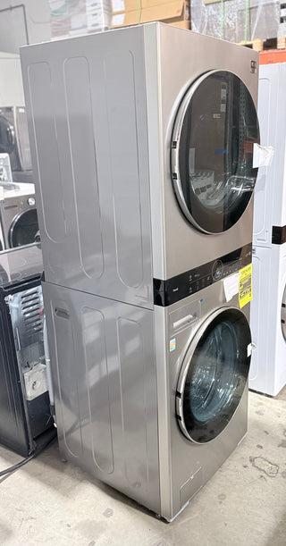 LG STUDIO WSEX200HNA 27 inch WashTower Washer Dryer Combo – Open Box, side view