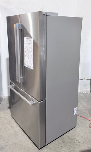 LG STUDIO SRFB27S3 36 inch Counter Depth French Door Refrigerator - Open Box, side view