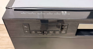 Blomberg DWT25502B 24" Built-In Dishwasher in Black - Open Box, control panel