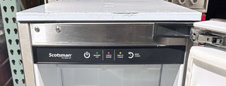 Scotsman SRNP110A-1SS 15" Undercounter Nugget Ice Machine with Drain Pump - Open Box, control panel