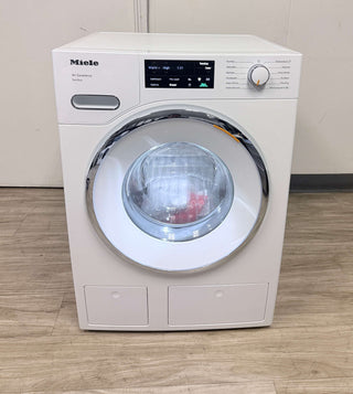 Miele WXF660WCS 24" 2.26 Cu. Ft. W1 Front-Load Washer in Lotus White - Open Box, front view