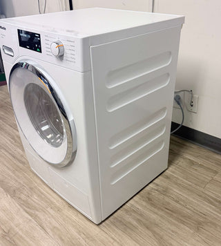 Miele WXF660WCS 24" 2.26 Cu. Ft. W1 Front-Load Washer in Lotus White - Open Box, side view