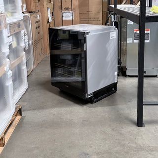 Miele KWT6322UG 24 inch Built-In Dual Zone Wine Cooler, Side View - Open Box | Appliance Key