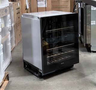 Miele KWT6322UG 24 inch Built-In Dual Zone Wine Cooler - Side View