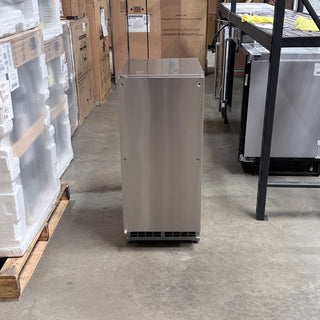 Perlick HP15CI-W 15 inch Signature Series Ice Maker (Panel Ready, Front View - Open | Appliance Key