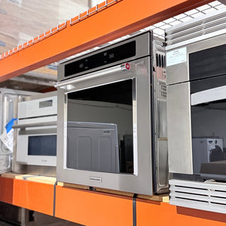 KitchenAid KOSC504PPS 24 inch Convection Oven, Side View - Open Box | Appliance Key