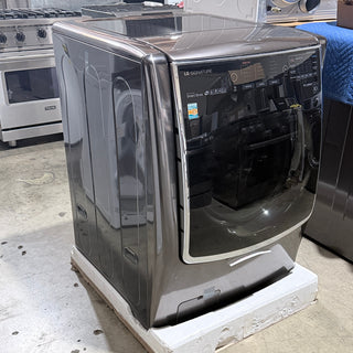 LG WM9500HKA 29" Front Load Washer, Side View - Open Box (Small Dent) | Appliance Key 