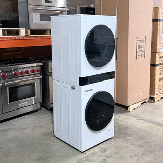 LG WKHC152HWA 27 inch Electric WashTower, Side View - Open Box | Appliance Key