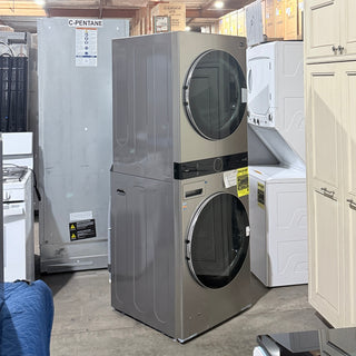 LG STUDIO WSEX200HNA 27 inch WashTower™ Washer Dryer Combo, Side View - Open Box | Appliance Key