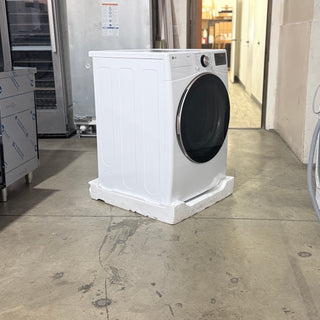 LG DLGX4001W 27 inch Front Load Gas Dryer, Side View - Open Box | Appliance Key