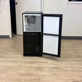 U-Line CLR1215INT-40B 15” Panel Ready Clear Ice Machine, Front View - Open Box | Appliance Key