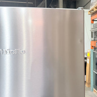 Miele KFN12823SD 24 inch Bottom Freezer Refrigerator, Front View - Open Box (Light Dent) | Appliance Key