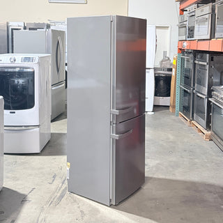 Miele KFN12823SD 24 inch Bottom Freezer Refrigerator, Side View - Open Box | Appliance Key