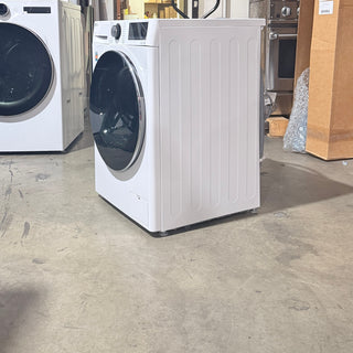 LG WM1455HWA 24 inch Smart Compact Washer, Side View - Open Box | Appliance Key
