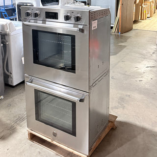 Bertazzoni MASFD30XV 30" Double Convection Oven, Front View - Side Box | Appliance Key
