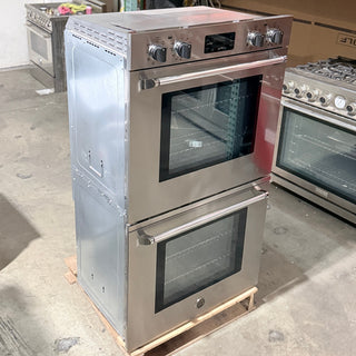 Bertazzoni MASFD30XV 30" Double Convection Oven, Front View - Side Box | Appliance Key