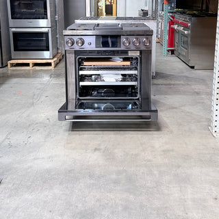 Dacor DOP36M94DLM 36 inch Professional Dual Fuel Range, Interior View – Open Box | Appliance Key