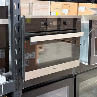 Miele H6200BMCTS Pureline 24 inch Speed Oven, Side View - Open Box | Appliance Key