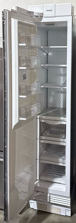 Sub-Zero - 18 inch Panel Ready Smart Freezer Column with Ice Make - IC-18FI-LH Open Box