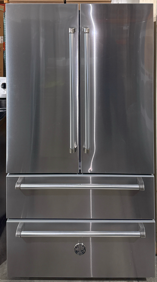 Bertazzoni 36 Inch 4-Door French Door Refrigerator with 21 Inch Cu. Ft. Total Capacity - REF36X Open Box