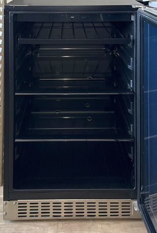 Azure 24 inch beverage center door seal and glass construction, Model A224BEV-S (Open Box)