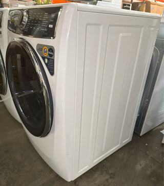 Electrolux 27-inch Front Load Washer with 4.5 cu. ft. capacity, white, Side Profile, Model ELFW7637AW (Open Box)