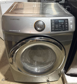 Samsung 27-inch Electric Dryer with 7.5 cu. ft. capacity, white, Model DV42H5200EP (Open Box)