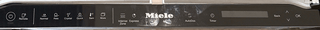 Miele 24" built-in dishwasher, control panel, stainless steel, Model G7591SCVi (Open Box)
