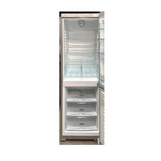 Miele 24-inch Bottom Freezer Refrigerator with 11.4 cu. ft. capacity, stainless steel, Interior View, Model KFN12823SD (Open Box)