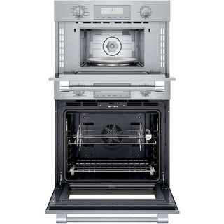Thermador Professional PODMC301W 30 inch Combination Oven, Front View - (Stock Photo)