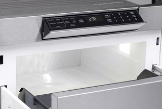 Sharp - 24 Inch Microwave Drawer with Easy Touch™, Hidden Control Panel - SMD2470ASY